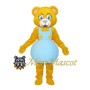 Yellow Bear Mascot Costume