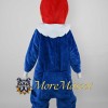 Blue Woodpecker Mascot Costume