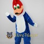 Blue Woodpecker Mascot Costume
