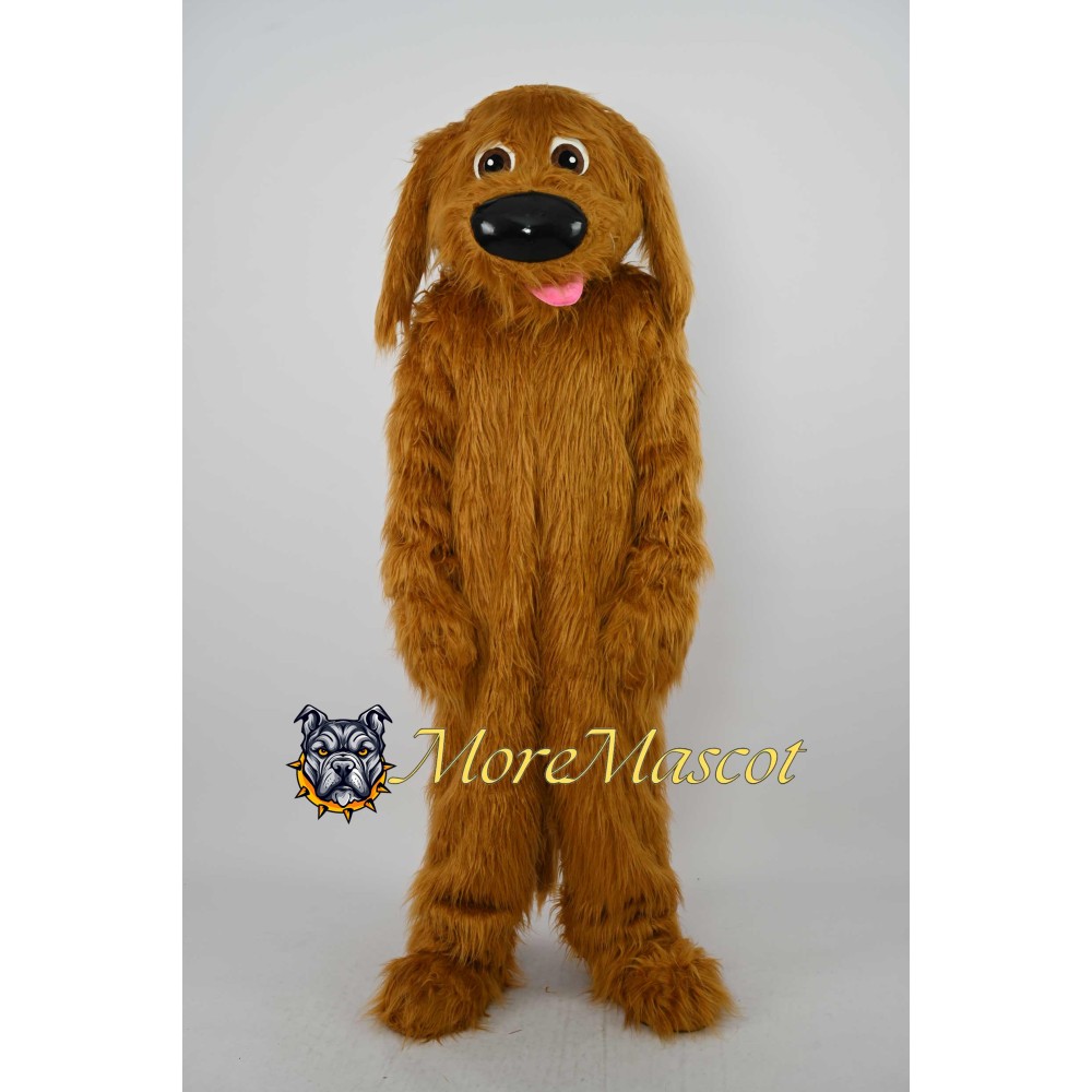 Brown Dog Fursuit Mascot Costume