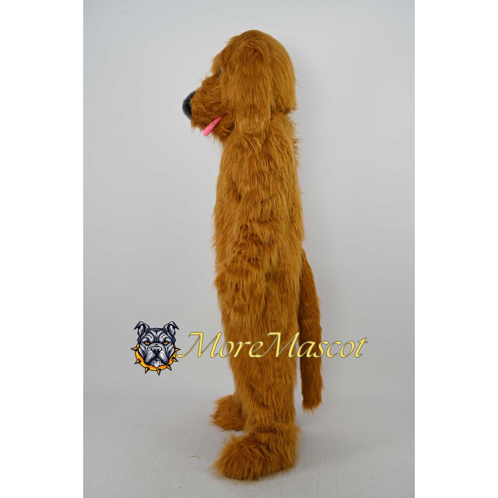 Brown Dog Fursuit Mascot Costume
