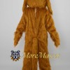 Brown Dog Fursuit Mascot Costume