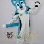 Blue & White Husky Dog Mascot Costume