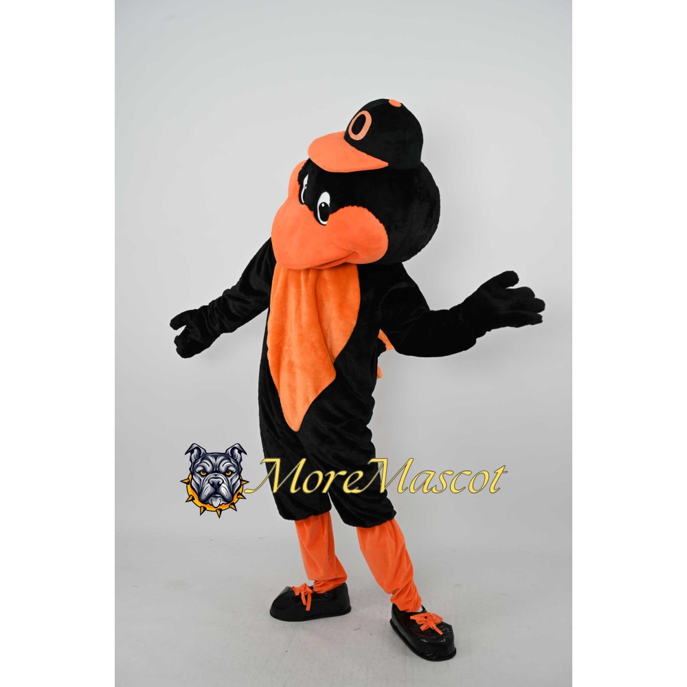 Black Eagle Mascot Costume