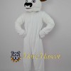 White Cattle Mascot Costume