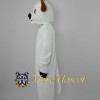 White Cattle Mascot Costume