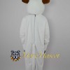 White Cattle Mascot Costume