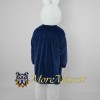 Blue Suit Rabbit Mascot Costume