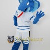 Sport Blue Snake Mascot Costume