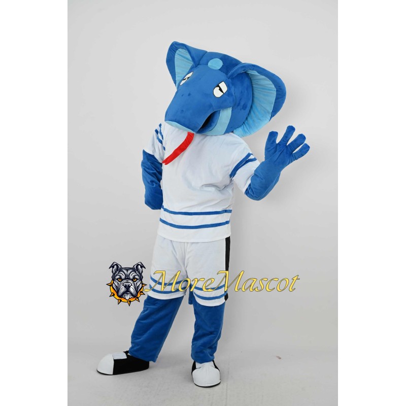 Sport Blue Snake Mascot Costume