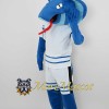 Sport Blue Snake Mascot Costume