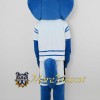 Sport Blue Snake Mascot Costume