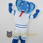 Sport Blue Snake Mascot Costume