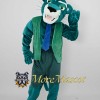 Green Panther Mascot Costume