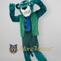 Green Panther Mascot Costume