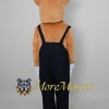 Waiter Pig Mascot Costume