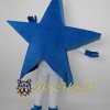 Blue Star Mascot Costume