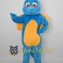 Blue Dragon Mascot Costume