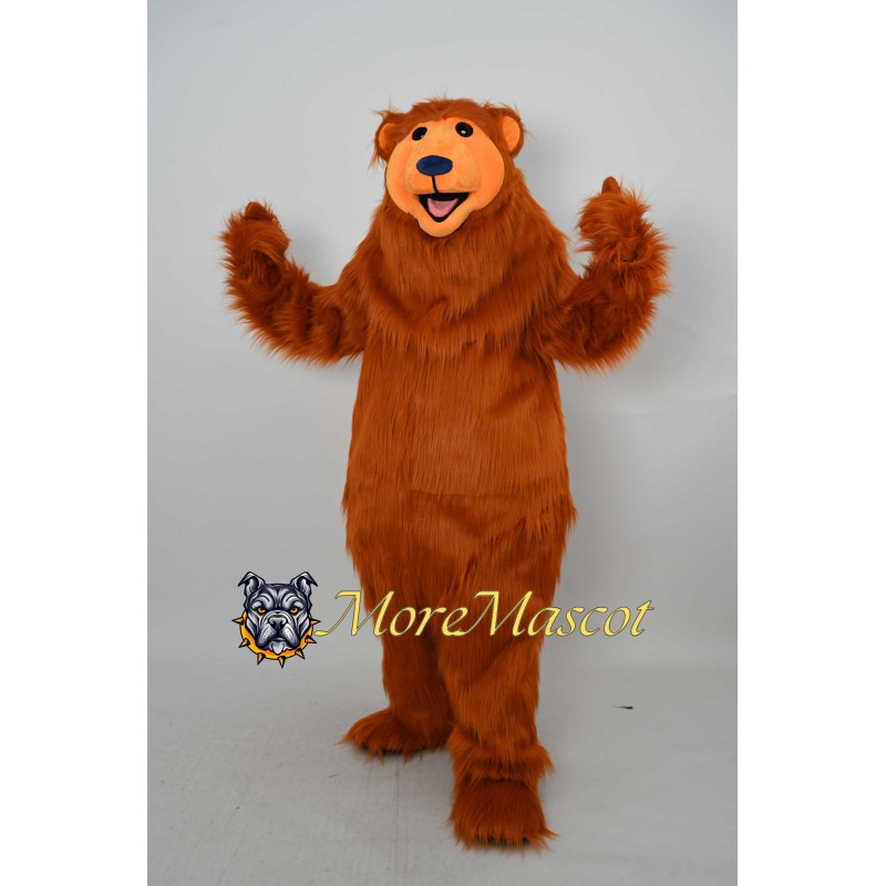 Brown Bear Mascot Adult Costume