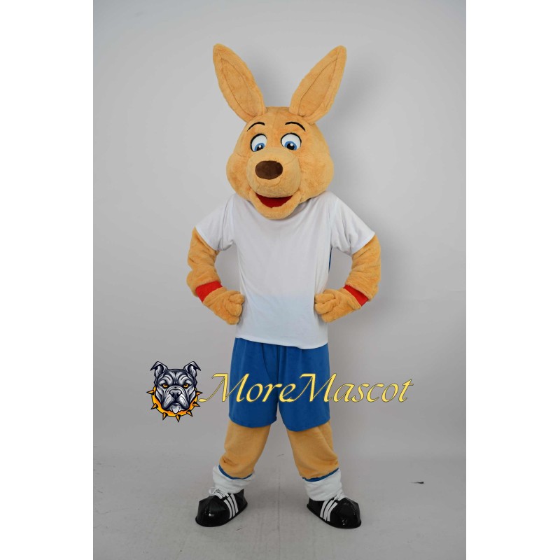 Sports Kangaroo Mascot Costume