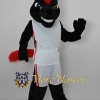 Sports Black Horse Mascot Costume