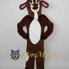 Brown Goat Mascot Costume