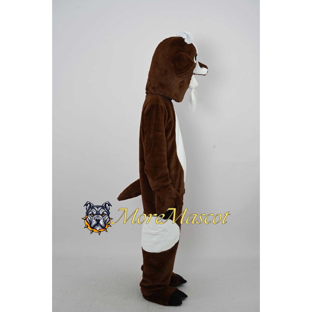 Brown Goat Mascot Costume