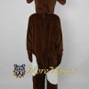 Brown Goat Mascot Costume