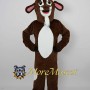 Brown Goat Mascot Costume