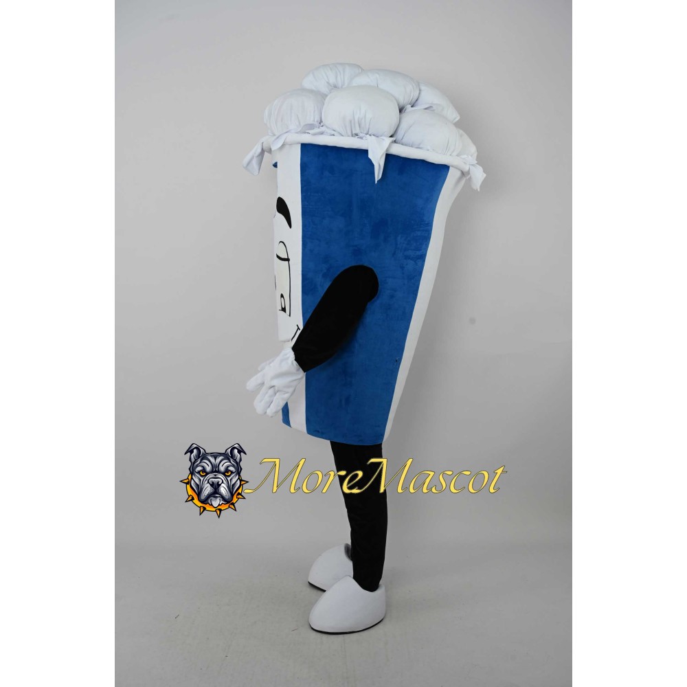 Happy Popcorn Mascot Costume