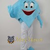 Blue Diamond Mascot Costume