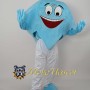Blue Diamond Mascot Costume