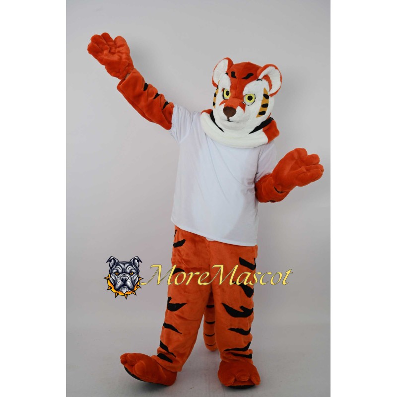 Adult Fierce Tiger Mascot Costume