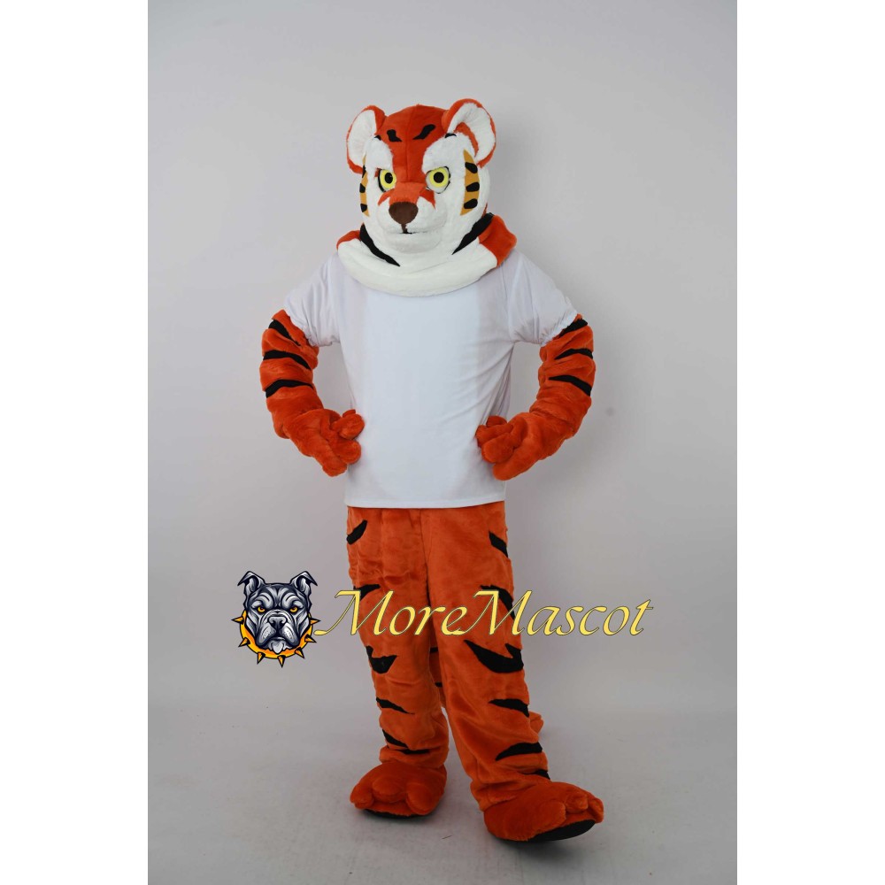 Adult Fierce Tiger Mascot Costume