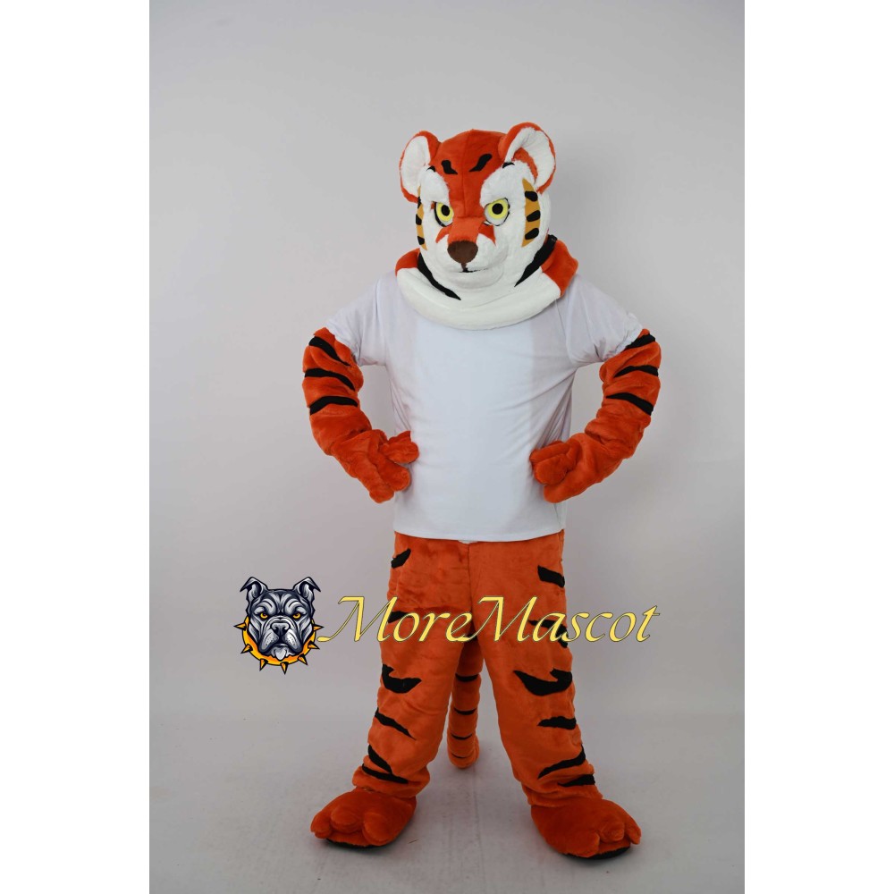 Adult Fierce Tiger Mascot Costume