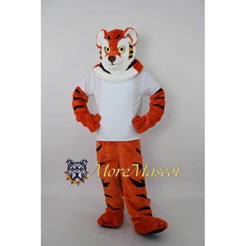Adult Fierce Tiger Mascot Costume
