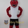 Sports Red Dragon Mascot Costume