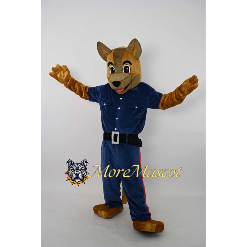 Police Dog Mascot Costume