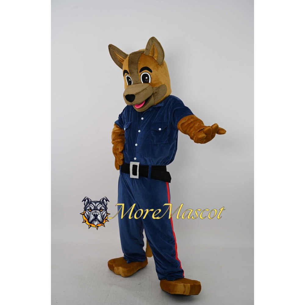 Police Dog Mascot Costume