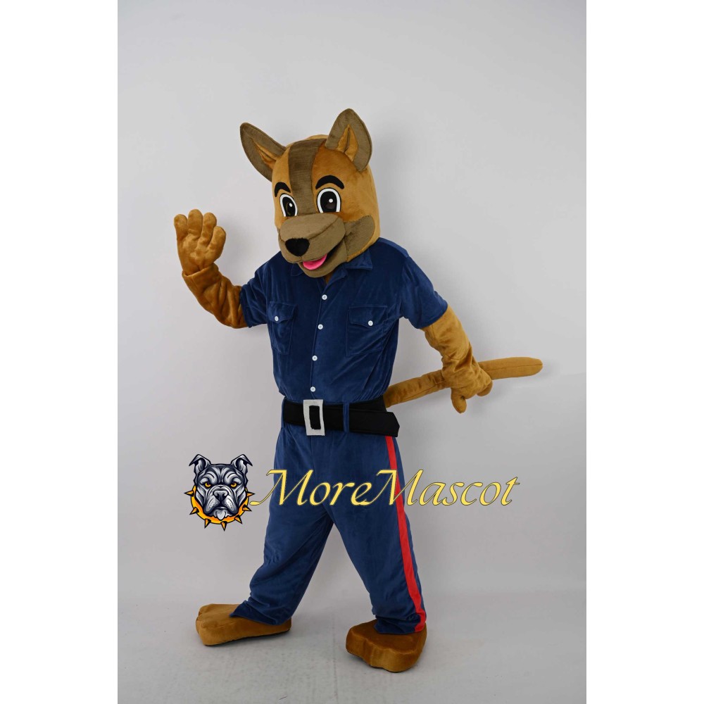 Police Dog Mascot Costume