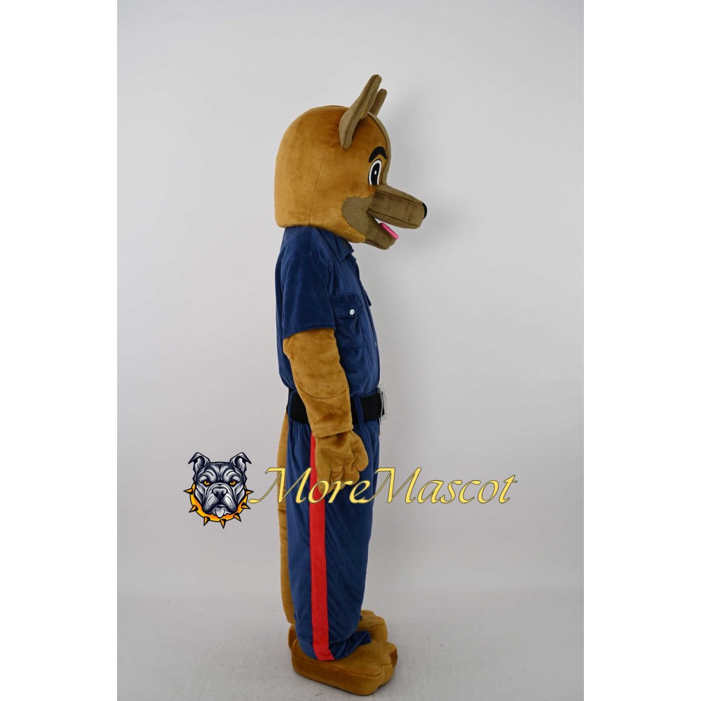 Police Dog Mascot Costume