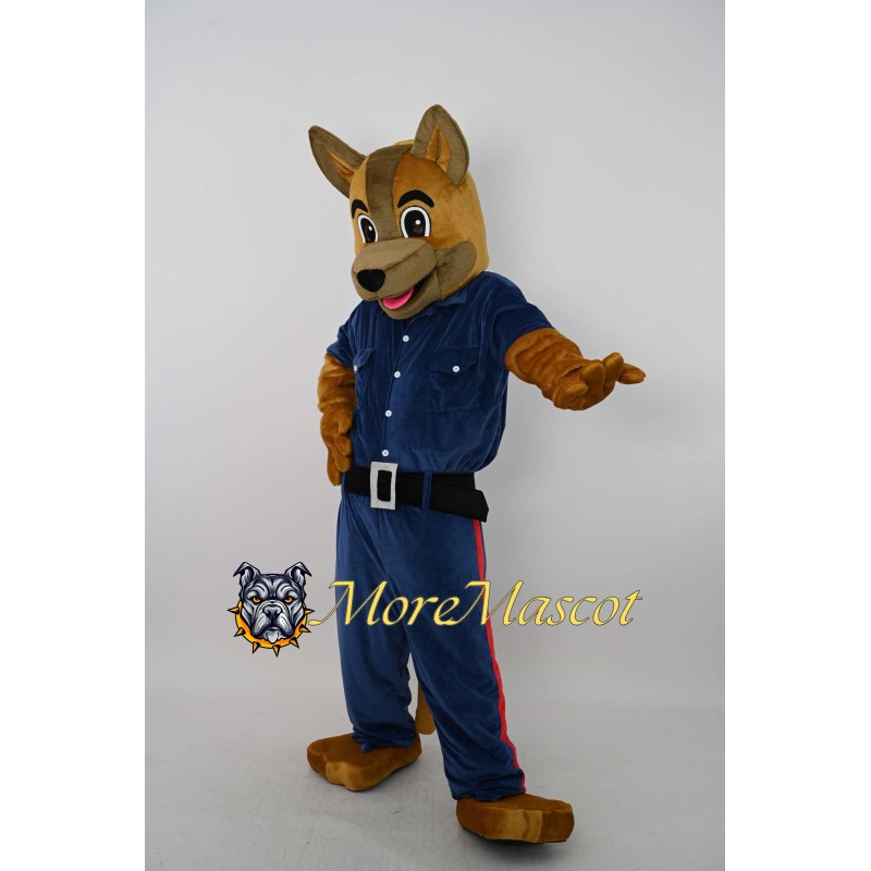 Police Dog Mascot Costume