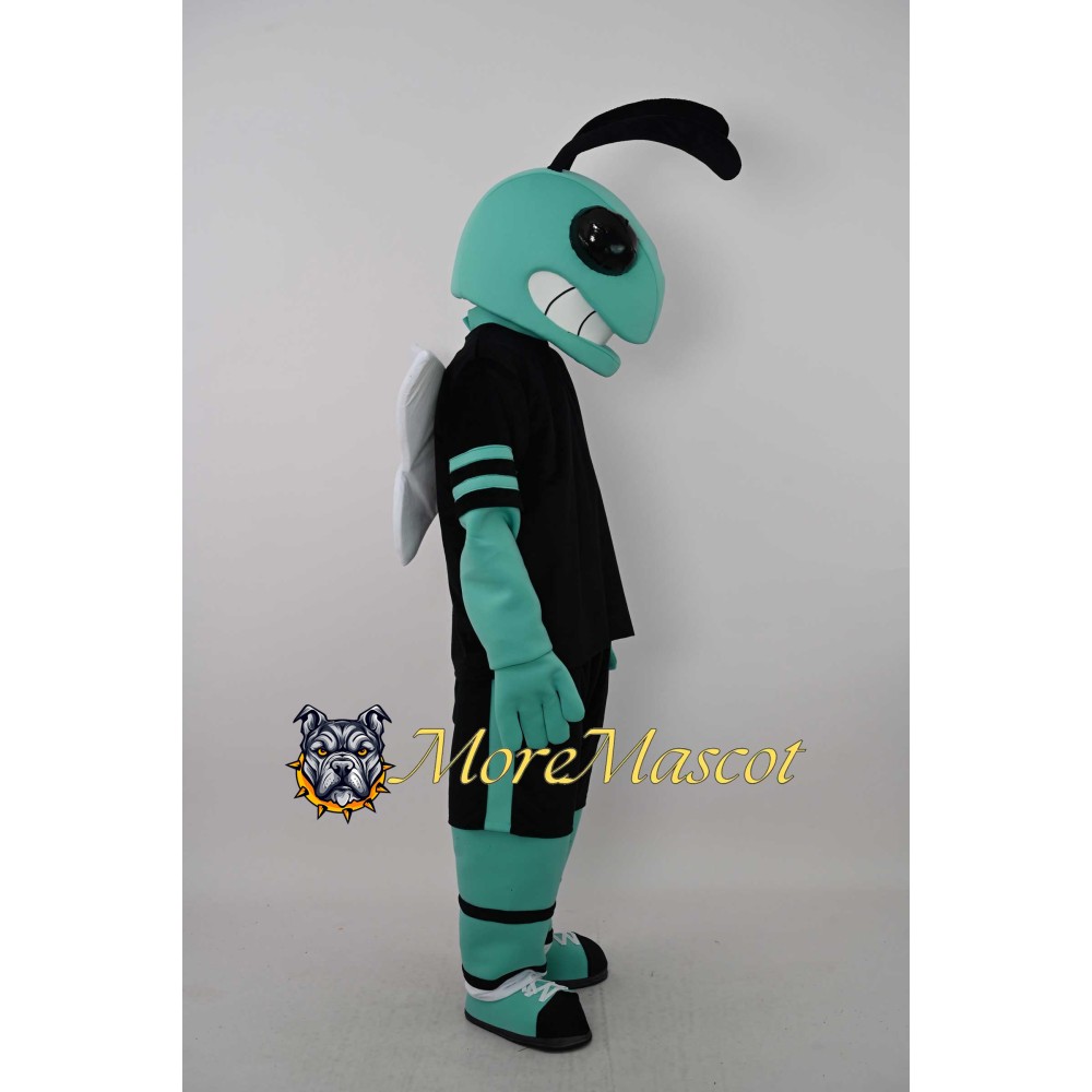 Sports Green Hornet Mascot Costume