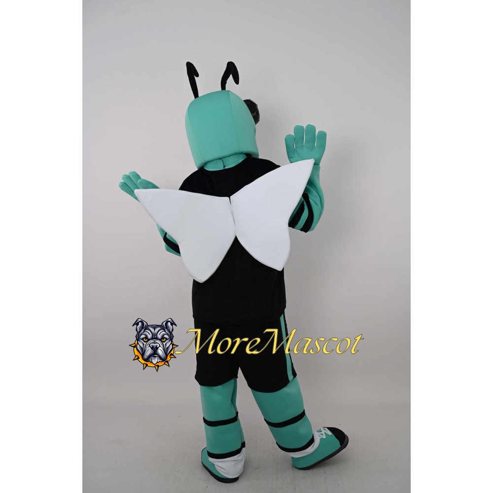 Sports Green Hornet Mascot Costume