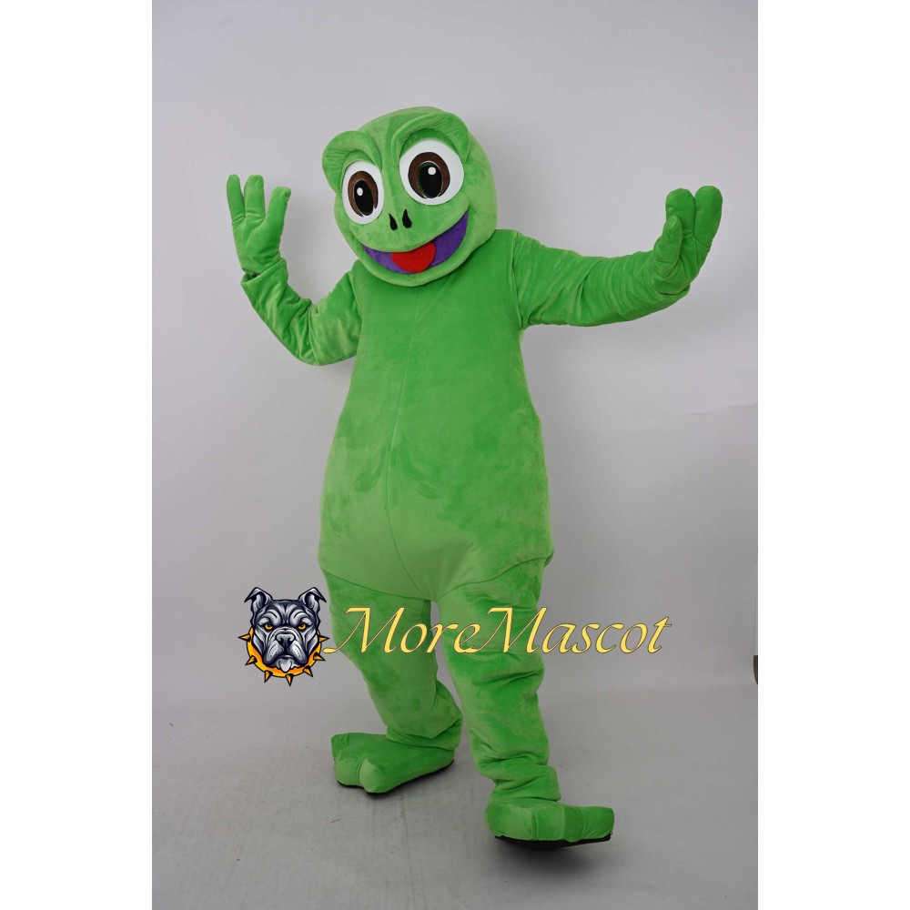 Happy Frog Mascot Costume