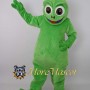 Happy Frog Mascot Costume
