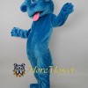 Blue Dog Mascot Costume