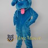 Blue Dog Mascot Costume