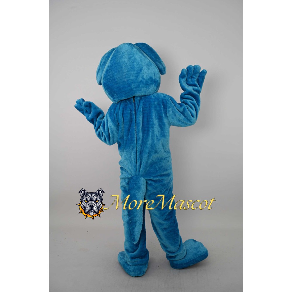 Blue Dog Mascot Costume