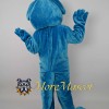 Blue Dog Mascot Costume